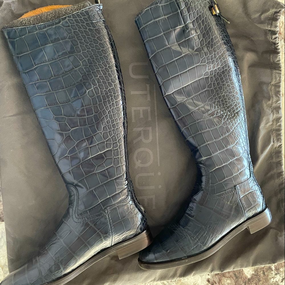 Brand New leather Riding Boots. Uterque